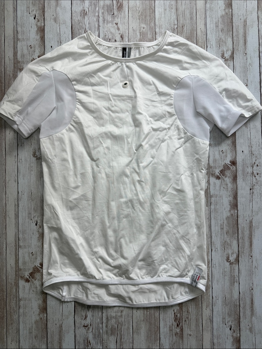 Assos ALS Outfit Clima Range Summer Short Sleeve Cycling Shirt sz Medium White
